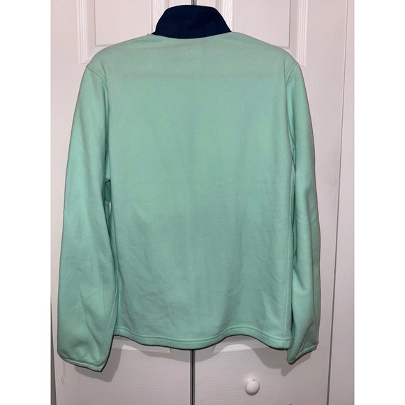 NWT RLX Ralph Lauren Men Fleece Golf Jacket Mint Navy‎ Full Zip Size M $198 - Picture 5 of 5